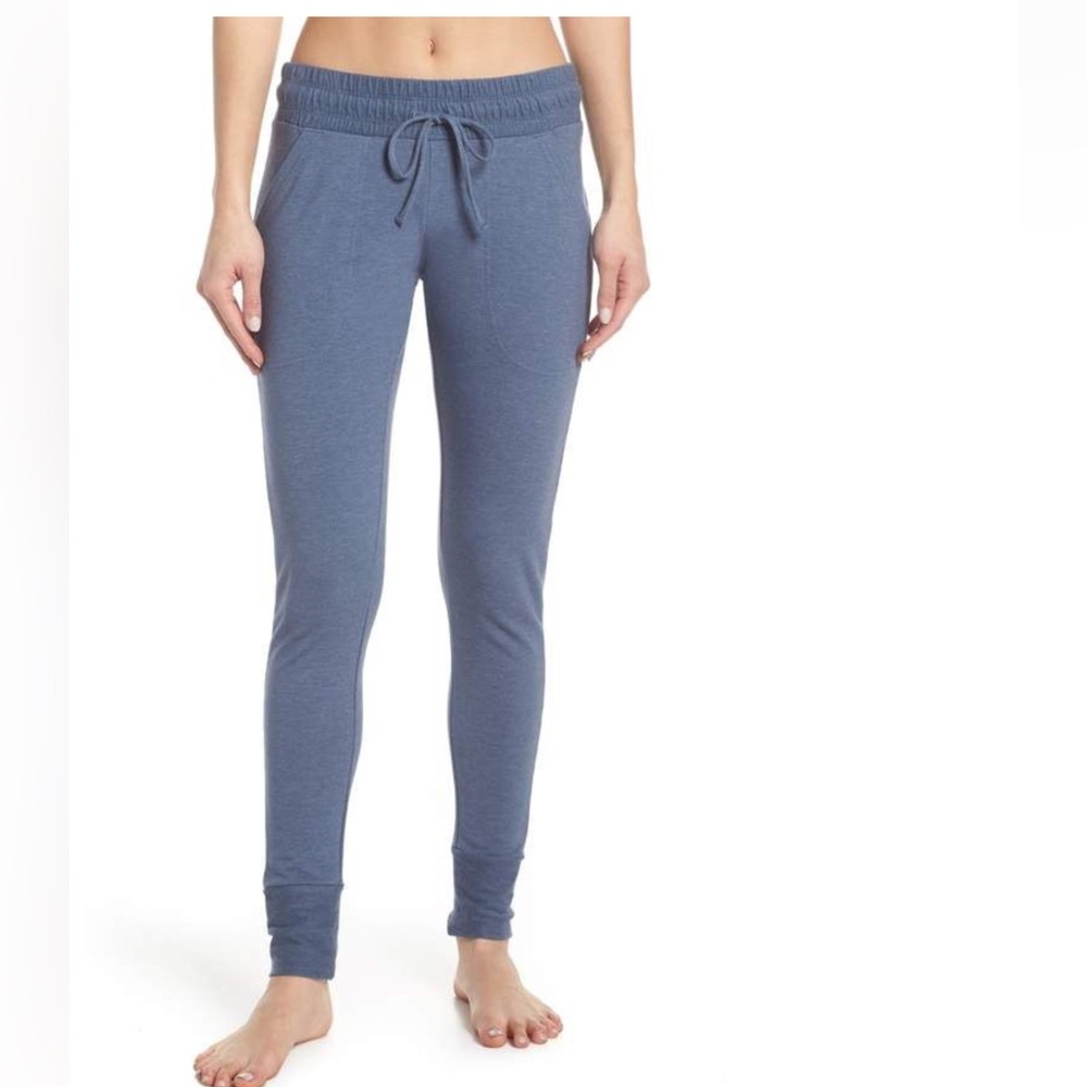 FREE PEOPLE Movement Sunny Skinny Sweatpants Blue Small